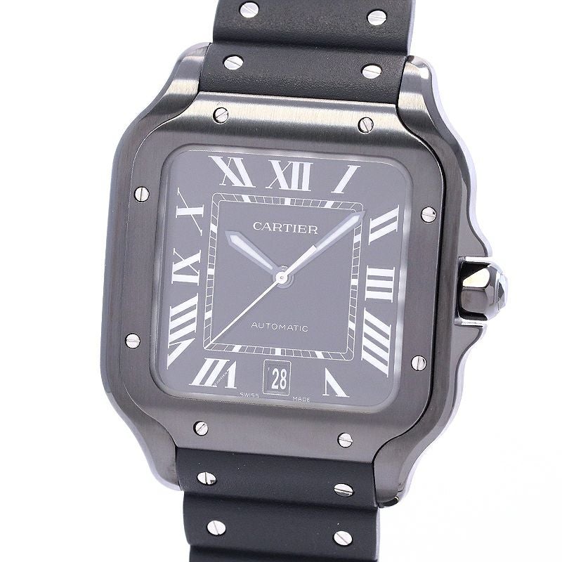 【中古】CARTIER SANTOS DE CARTIER WATCH LARGE MODEL カルティエ サントス ドゥ カルティエ LM WSSA0039