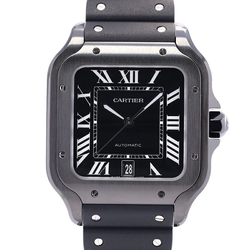 【中古】CARTIER SANTOS DE CARTIER WATCH LARGE MODEL カルティエ サントス ドゥ カルティエ LM WSSA0039