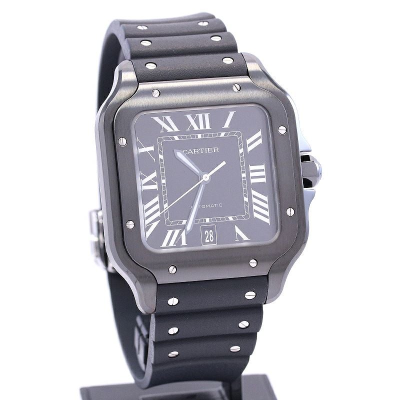 【中古】CARTIER SANTOS DE CARTIER WATCH LARGE MODEL カルティエ サントス ドゥ カルティエ LM WSSA0039