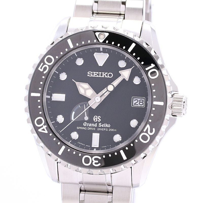 【中古】GRAND SEIKO 9R SPRING DRIVE DIVER'S WATCH MASTER SHOP LIMITED グランドセイコー 9Rスプリングドライブ ダイバーズウォッチ マスターショップ限定 SBGA029 (9R65-0AM0)