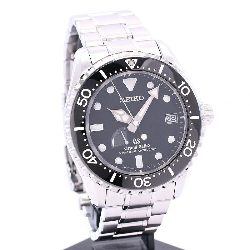 【中古】GRAND SEIKO 9R SPRING DRIVE DIVER'S WATCH MASTER SHOP LIMITED グランドセイコー 9Rスプリングドライブ ダイバーズウォッチ マスターショップ限定 SBGA029 (9R65-0AM0)