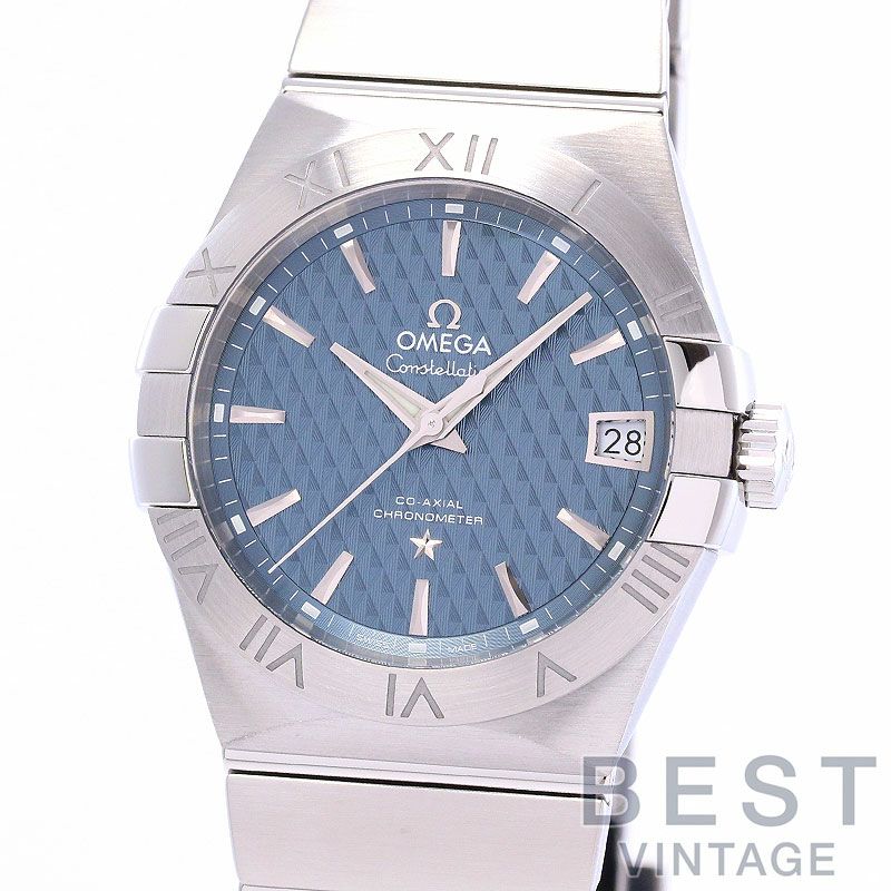 【中古】OMEGA CONSTELLATION CO-AXIAL 38MM オメガ コンステレーション コーアクシャル 38MM 123.10.38.21.03.001
