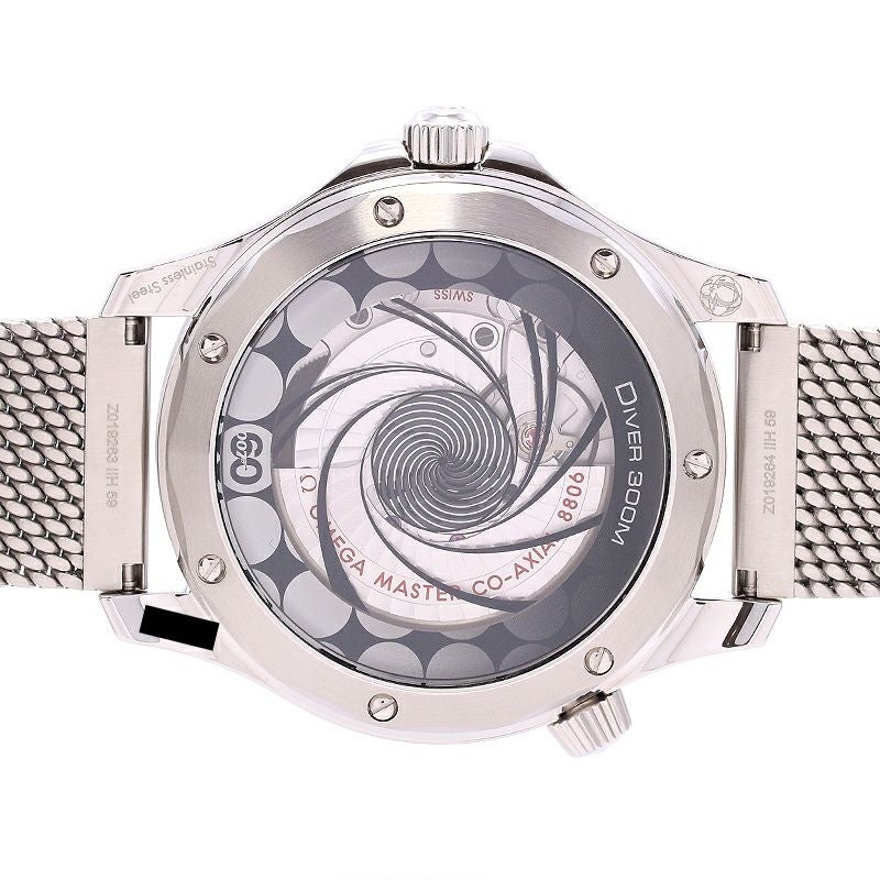 【中古】OMEGA SEAMASTER DIVER 300M JAMES BOND 60TH ANNIVERSARY オメガ シーマスター ダイバー 300M コーアクシャル マスター クロノメーター ボンド映画60周年記念モデル 210.30.42.20.03.002