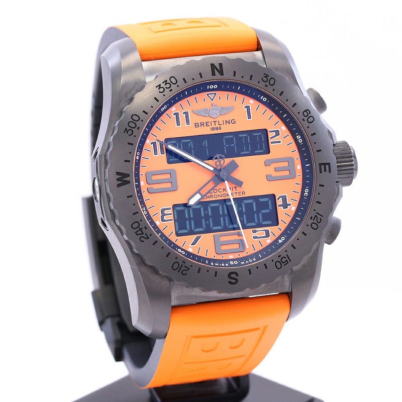 【中古】BREITLING COCKPIT B50 ORBITER 3 LIMITED EDITION ブライトリング コックピット B50 オービター3 リミテッド エディション 213本限定 VB50106A101S1 (V501O-1XRV)