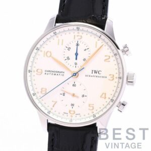【中古】IWC PORTUGIESER CHRONOGRAPH アイ・ダブリュー・シー ポルトギーゼ・クロノグラフ IW371445