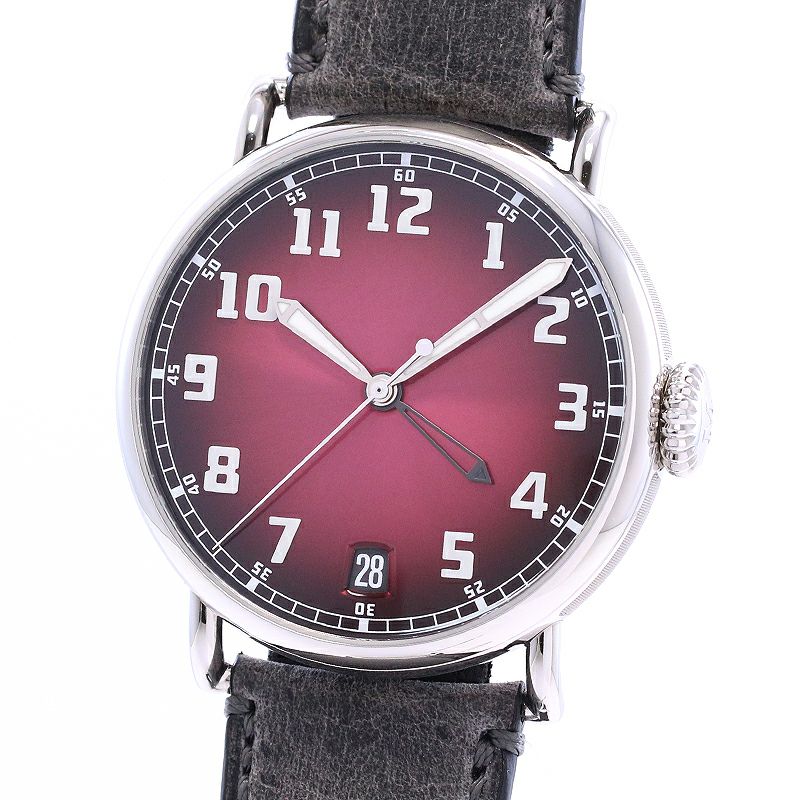 【中古】H.MOSER HERITAGE DUAL TIME H.モーザー ヘリテージ・デュアルタイム 8809-1200