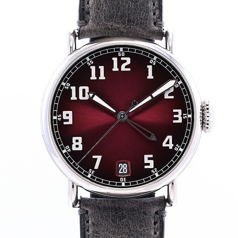 【中古】H.MOSER HERITAGE DUAL TIME H.モーザー ヘリテージ・デュアルタイム 8809-1200
