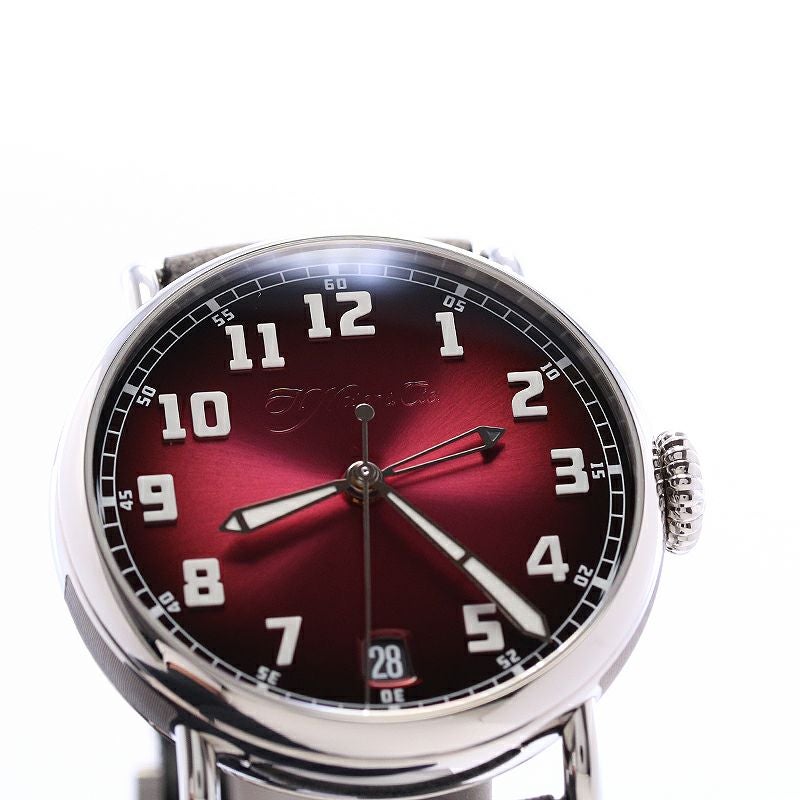 【中古】H.MOSER HERITAGE DUAL TIME H.モーザー ヘリテージ・デュアルタイム 8809-1200