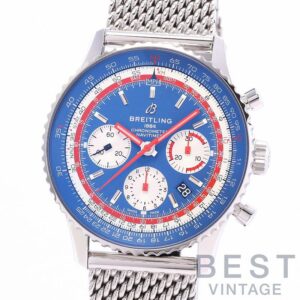 【中古】BREITLING NAVITIMER B01 CHRONOGRAPH 43 AIRLINE EDITIONS PAN AM ブライトリング ナビタイマー B01 クロノグラフ 43 パンナム エディション AB01212B1C1A1