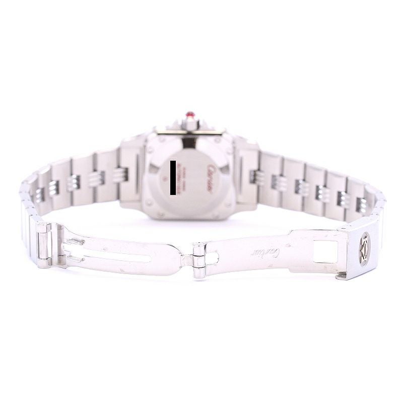 【中古】CARTIER SANTOS CARREE SMALL MODEL / SANTOS GALBEE SMALL MODEL カルティエ サントスカレSM / サントスガルベSM 46168281 (9011)