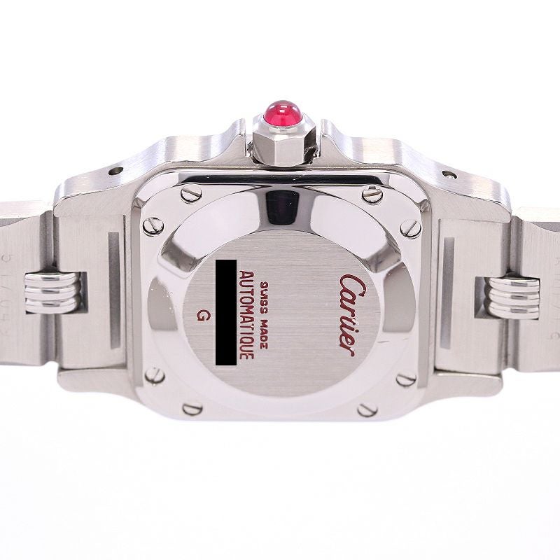 【中古】CARTIER SANTOS CARREE SMALL MODEL / SANTOS GALBEE SMALL MODEL カルティエ サントスカレSM / サントスガルベSM 46168281 (9011)