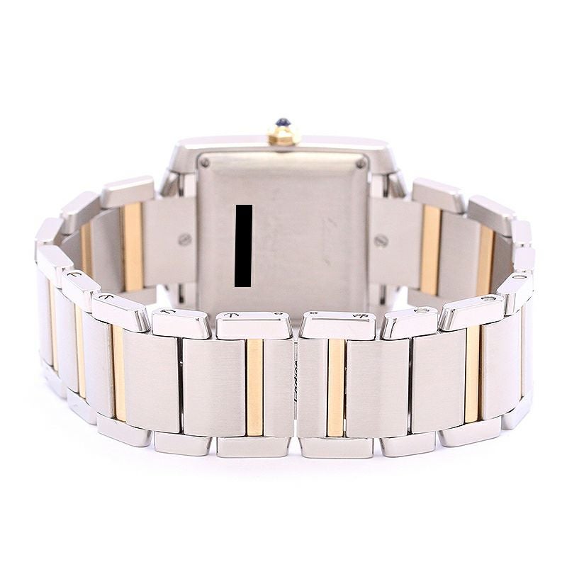 【中古】CARTIER TANK FRANCAISE LARGE MODEL カルティエ タンク フランセーズ LM W51005Q4