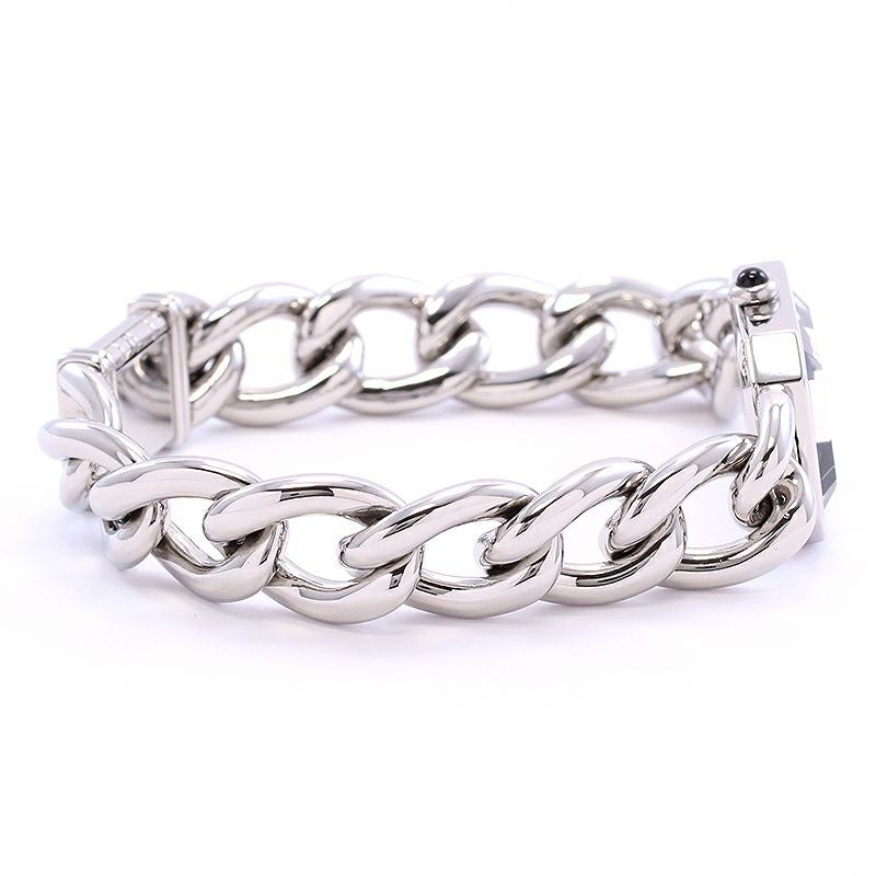 【中古】CHANEL PREMIERE MIDDLE SIZE BRACELET シャネル プルミエール Mサイズブレスレット H0452