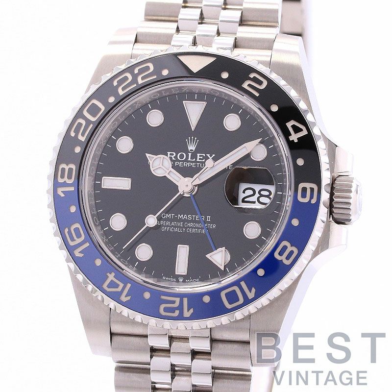 【中古】ROLEX GMT MASTER II ロレックス GMTマスターII 126710BLNR(M126710BLNR-0002)