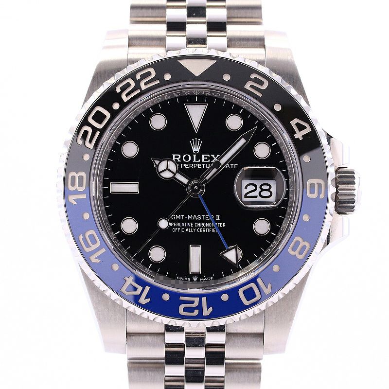 【中古】ROLEX GMT MASTER II ロレックス GMTマスターII 126710BLNR(M126710BLNR-0002)