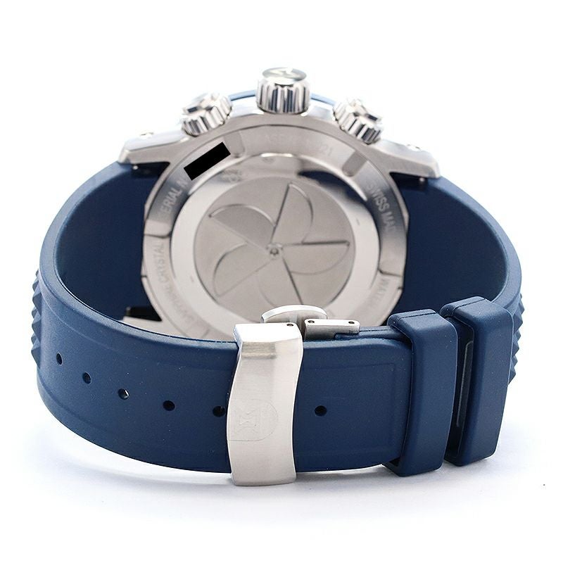 【中古】EDOX CHRONOOFFSHORE 1 CHRONOGRAP エドックス クロノオフショア1 クロノグラフ 10221-3BU3-BUIN3-BS