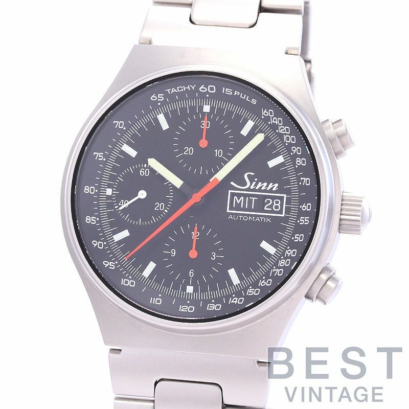 【中古】SINN INSTRUMENT CHRONOGRAPHS ジン インストゥルメントクロノグラフ 144.ST.SA