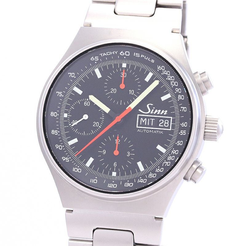 【中古】SINN INSTRUMENT CHRONOGRAPHS ジン インストゥルメントクロノグラフ 144.ST.SA