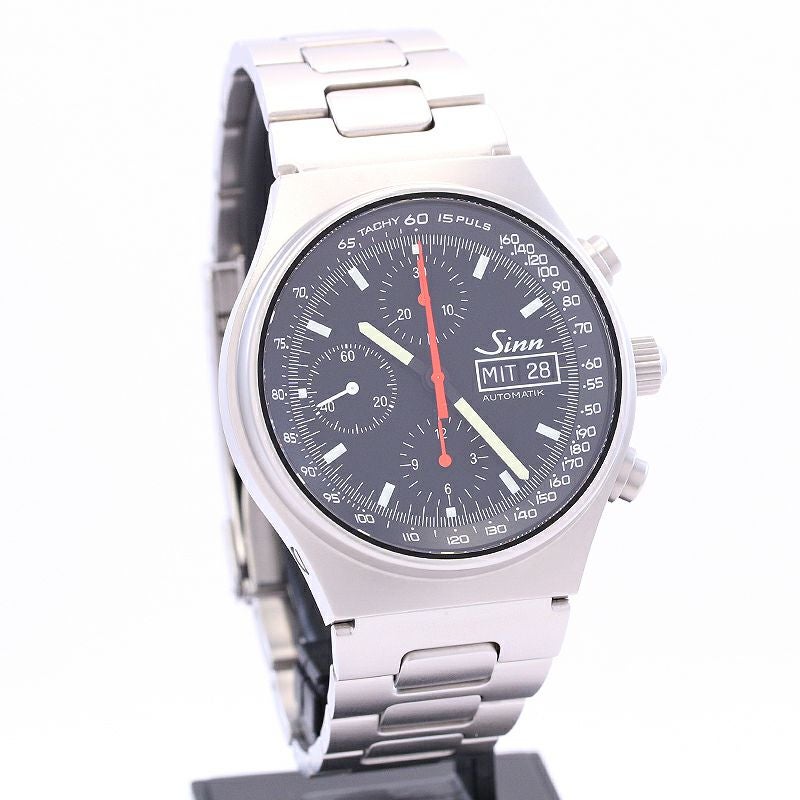 【中古】SINN INSTRUMENT CHRONOGRAPHS ジン インストゥルメントクロノグラフ 144.ST.SA