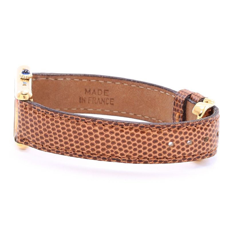 【中古】CARTIER MUST TANK SMALL MODEL VERMEIL カルティエ マストタンク SM ヴェルメイユ 82975613