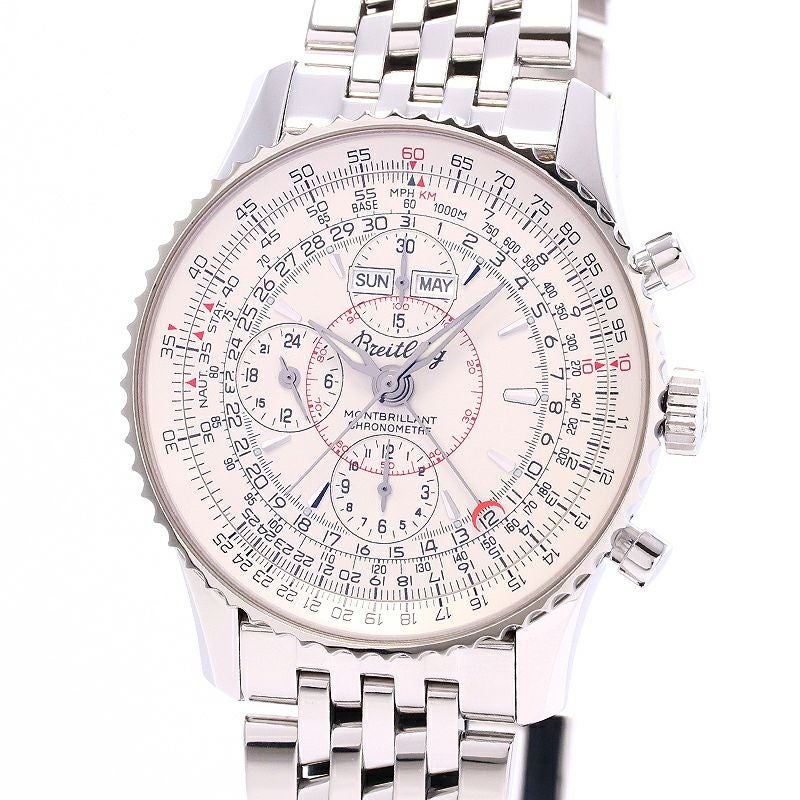 【中古】BREITLING NAVITIMER MONTBRILLANT DATORA ブライトリング ナビタイマー モンブリラン ダトラ A2133012/G518/425A(A213G18NP)