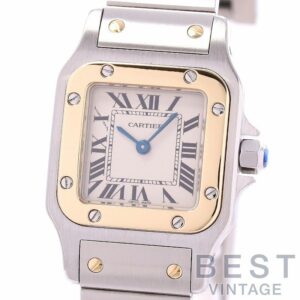 【中古】CARTIER SANTOS GALBEE SMALL MODEL カルティエ サントス ガルベ SM W20012C4