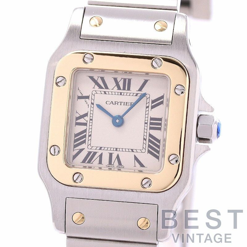【中古】CARTIER SANTOS GALBEE SMALL MODEL カルティエ サントス ガルベ SM W20012C4