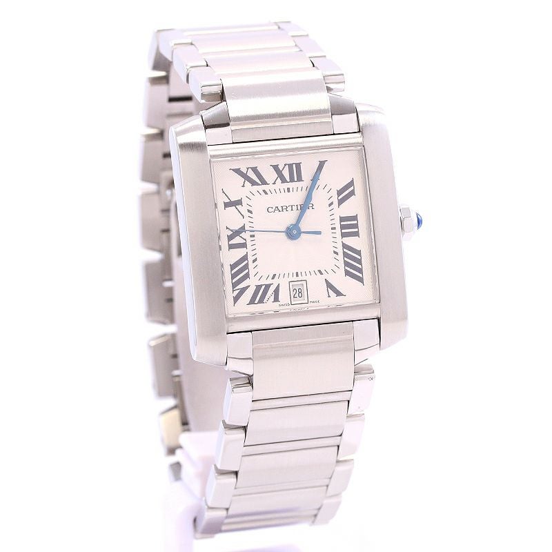【中古】CARTIER TANK FRANCAISE LARGE MODEL カルティエ タンク フランセーズ LM W51002Q3