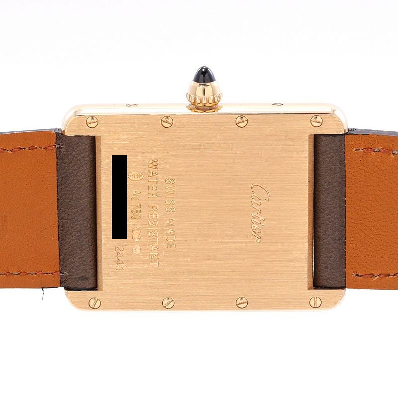 【中古】CARTIER TANK LOUIS CARTIER LARGE MODEL カルティエ タンク ルイ カルティエ LM W1529756