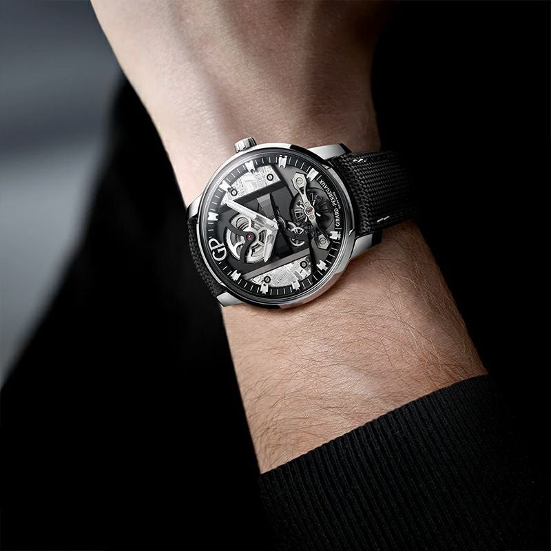 GIRARD-PERREGAUX FREE BRIDGE METEORITE ジラール・ペルゴ フリー ブリッジ メテオライト 82000-11-3259-5CX