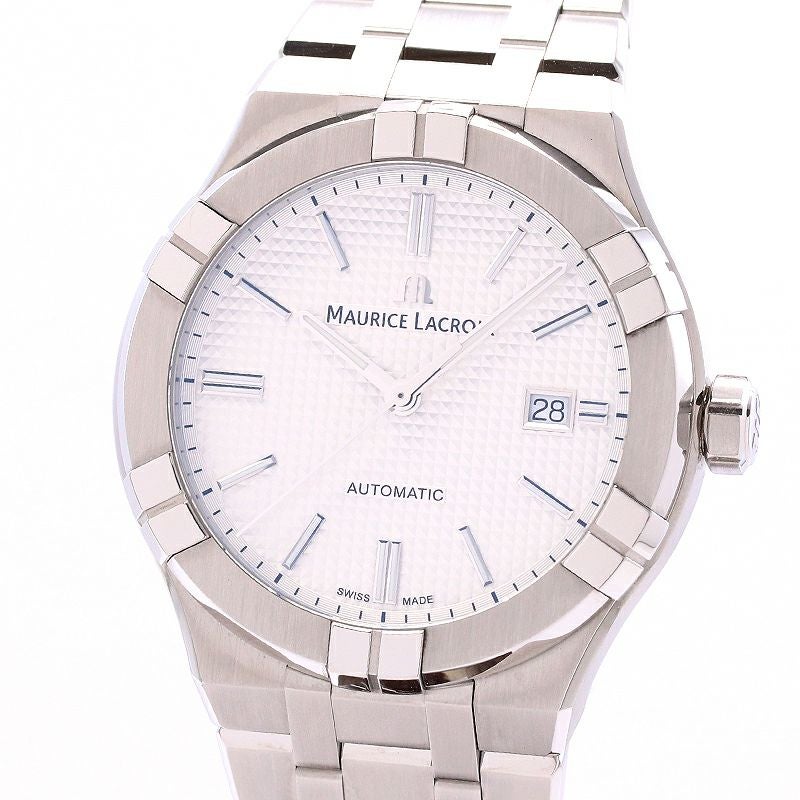 【中古】MAURICE LACROIX AIKON AUTOMATIC 42 モーリス・ラクロア アイコン オートマティック 42 AI6008-SS002-130-1