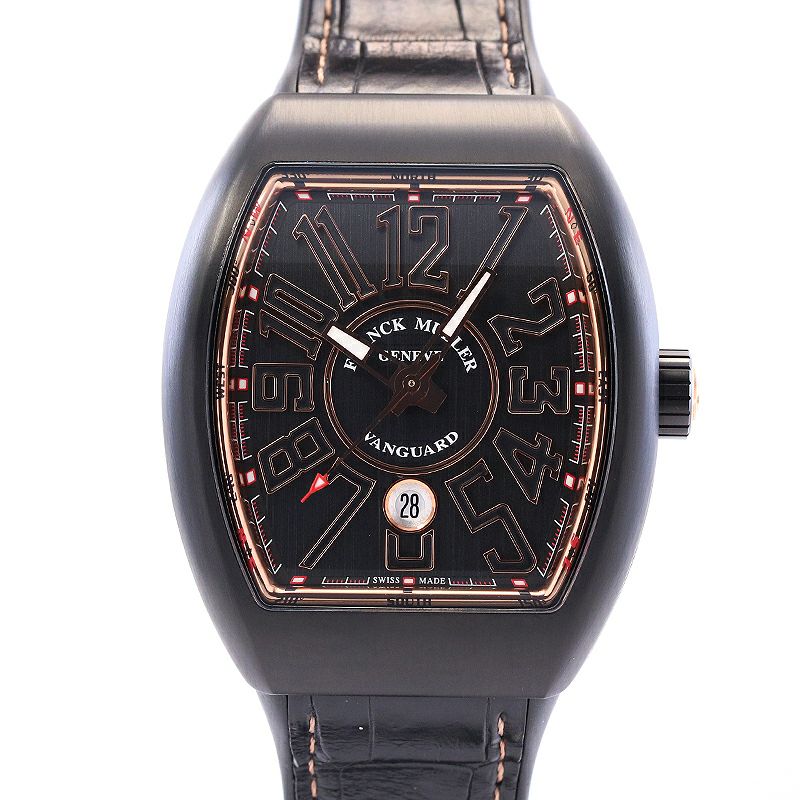 【中古】FRANCK MULLER VANGUARD CENTER SECONDS JAPAN LIMITED フランク・ミュラー ヴァンガード・センターセコンド 日本限定 V45SCDTJ TTNRBR5N