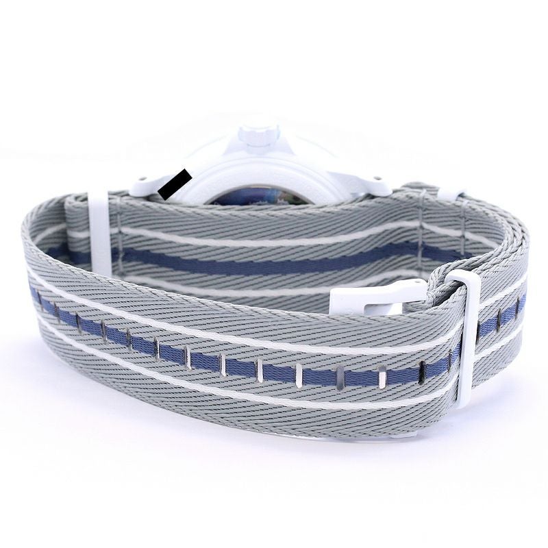 【中古】SWATCH BLANCPAIN X SWATCH BIOCERAMIC SCUBA FIFTY-FATHOMS スウォッチ ブランパン X スウォッチ バイオセラミック スキューバ フィフティ ファゾムス S035S100