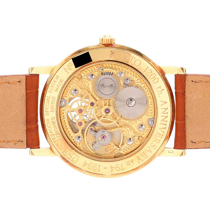 【中古】LONGINES KYOTO HEIAN CAPITAL 1200TH ANNIVERSARY MODEL ロンジン 京都平安建都1200年記念モデル 396.7468