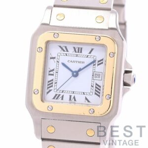 【中古】CARTIER SANTOS CARREE / SANTOS GALBEE LARGE MODEL カルティエ サントス カレ LM / サントス ガルベ LM 81036288 (2961)