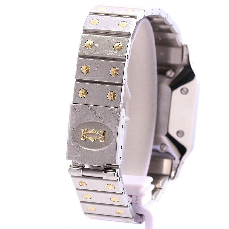 【中古】CARTIER SANTOS CARREE / SANTOS GALBEE LARGE MODEL カルティエ サントス カレ LM / サントス ガルベ LM 81036288 (2961)