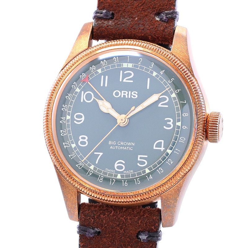 【中古】ORIS BIG CROWN POINTER DATE 80TH ANNIVERSARY EDITION オリス ビッグクラウン ポインターデイト 80THアニバーサリーエディション 01 754 7741 3167-07 5 20 58BR