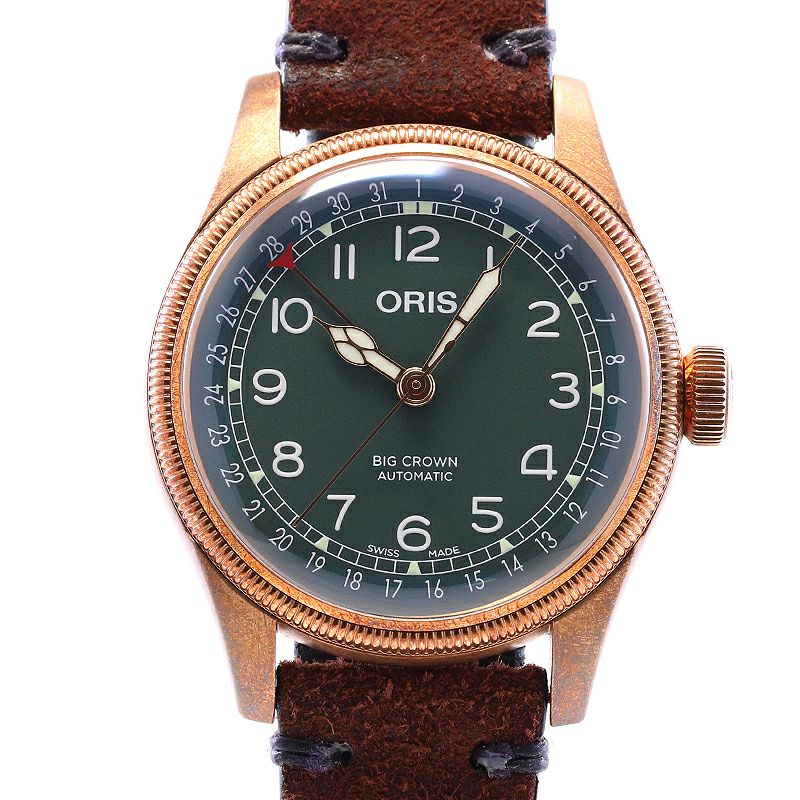 【中古】ORIS BIG CROWN POINTER DATE 80TH ANNIVERSARY EDITION オリス ビッグクラウン ポインターデイト 80THアニバーサリーエディション 01 754 7741 3167-07 5 20 58BR