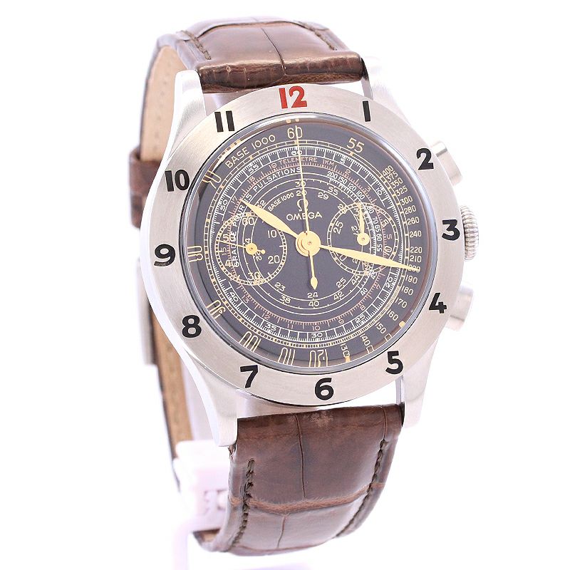 【中古】OMEGA SPECIALITIES MUSEUM COLLECTION NO.3 "OFFICERS 1945" オメガ スペシャリティーズ ミュージアムコレクション No.3 "1945 オフィサーズウォッチ" 5702.50.02