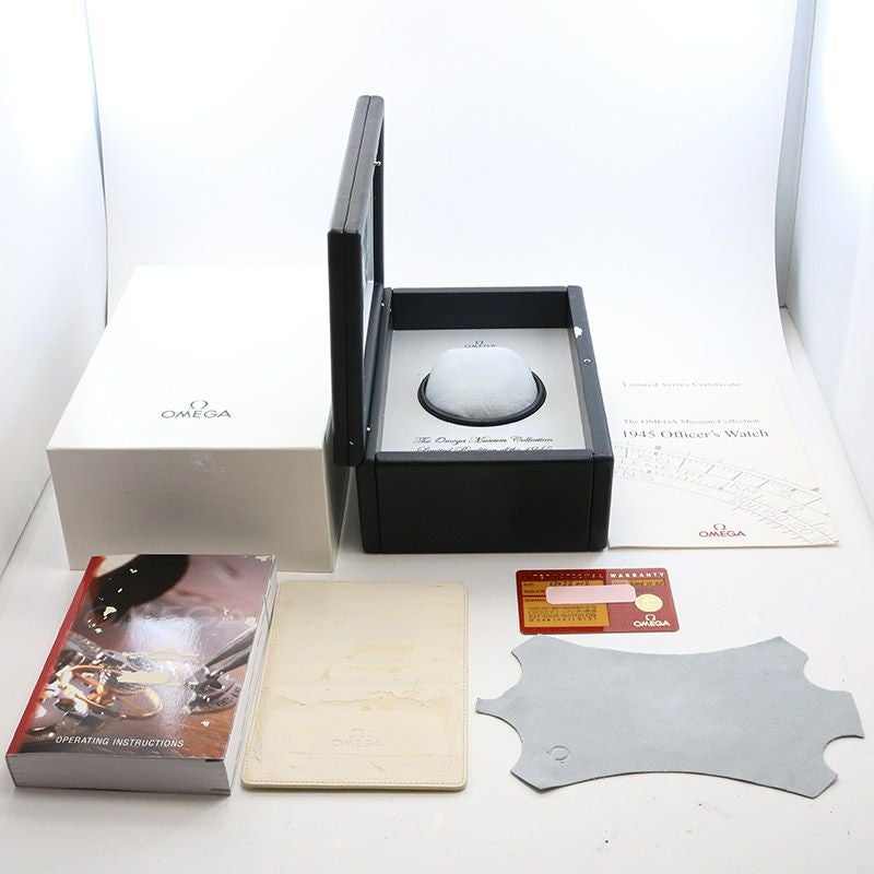 【中古】OMEGA SPECIALITIES MUSEUM COLLECTION NO.3 "OFFICERS 1945" オメガ スペシャリティーズ ミュージアムコレクション No.3 "1945 オフィサーズウォッチ" 5702.50.02