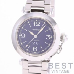 【中古】CARTIER PASHA C DE CARTIER BIG DATE カルティエ パシャ C ドゥ カルティエ ビッグデイト W31047M7