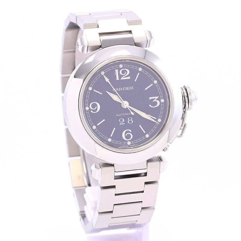 【中古】CARTIER PASHA C DE CARTIER BIG DATE カルティエ パシャ C ドゥ カルティエ ビッグデイト W31047M7