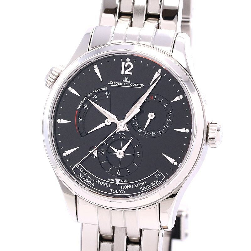 【中古】JAEGER-LECOULTRE MASTER GEOGRAPHIC ジャガー・ルクルト マスター・ジオグラフィーク Q1428171 (176.8.29.S)