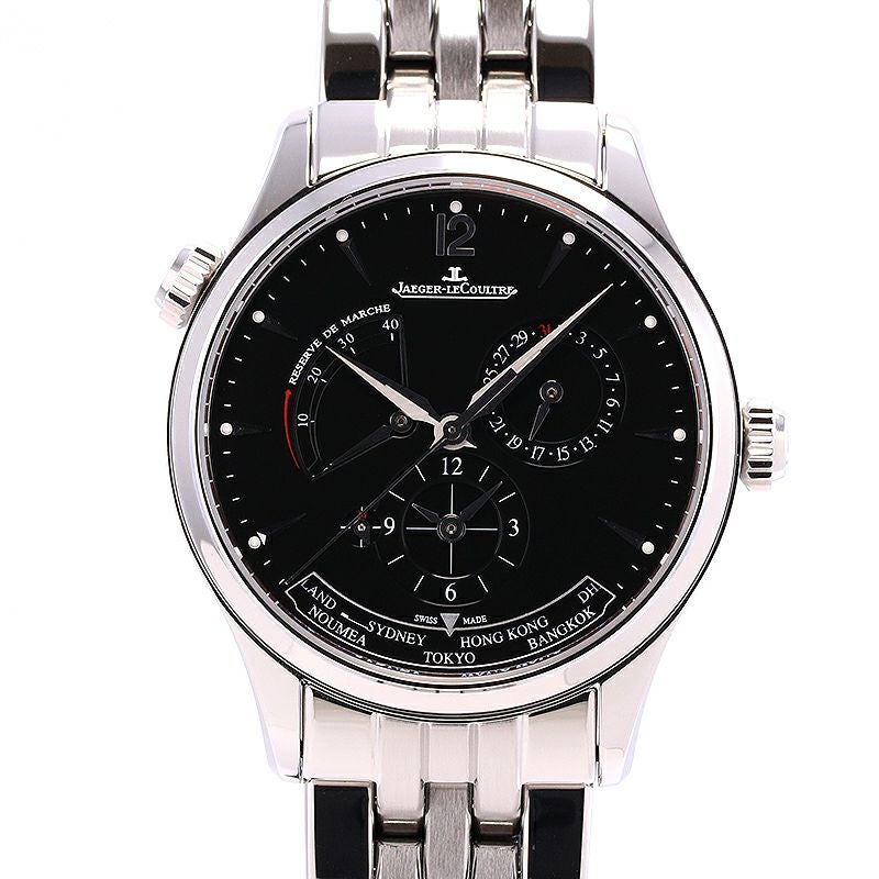 【中古】JAEGER-LECOULTRE MASTER GEOGRAPHIC ジャガー・ルクルト マスター・ジオグラフィーク Q1428171 (176.8.29.S)