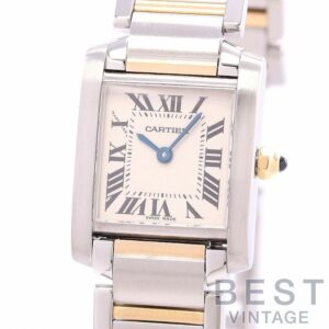 【中古】CARTIER TANK FRANCAISE SMALL MODEL カルティエ タンク フランセーズ SM W51007Q4