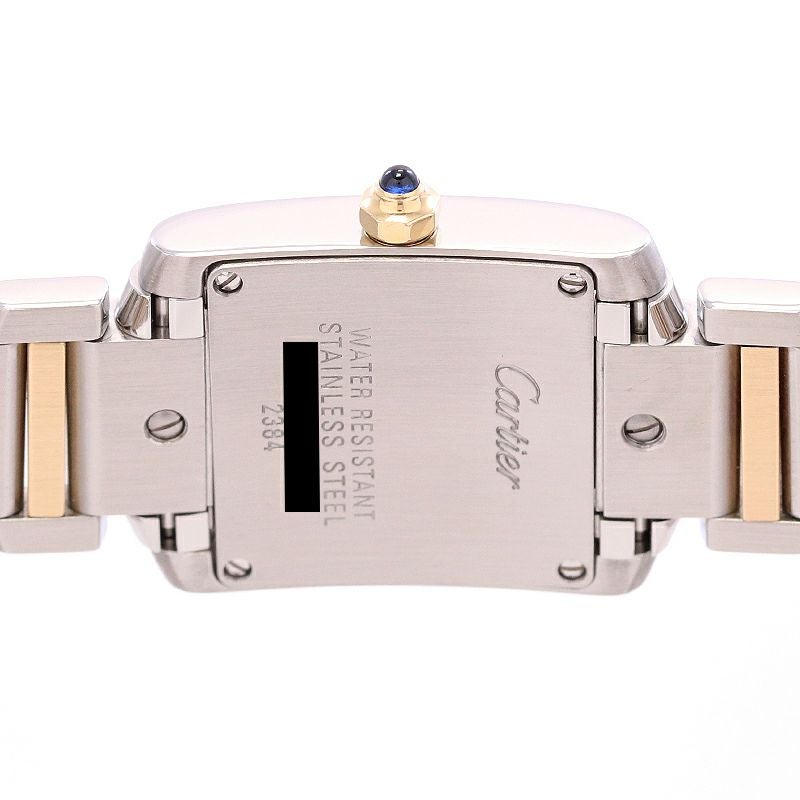 【中古】CARTIER TANK FRANCAISE SMALL MODEL カルティエ タンク フランセーズ SM W51007Q4