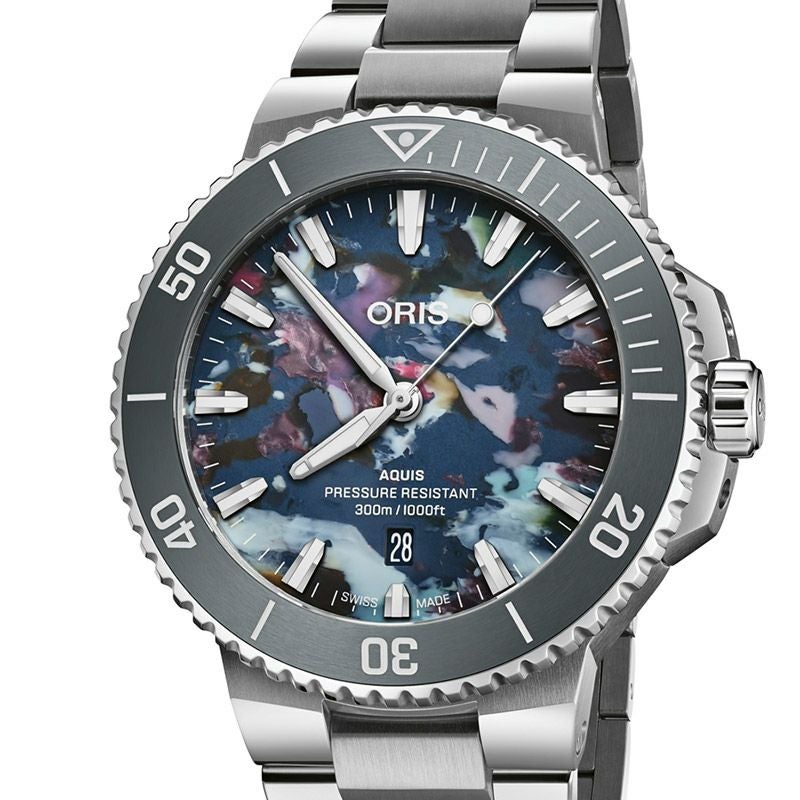 ORIS Aquis date Upcyle オリス アクイスデイト アップサイクル 01 733 7789 4150-07 8 23 04PEB