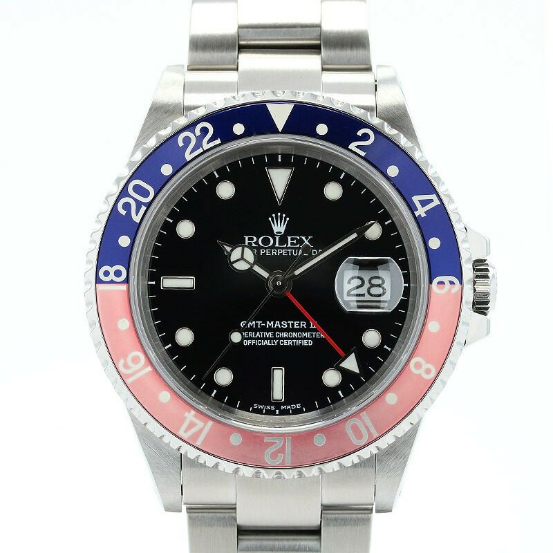 【中古】ROLEX GMT MASTER II ロレックス GMTマスターII 16710