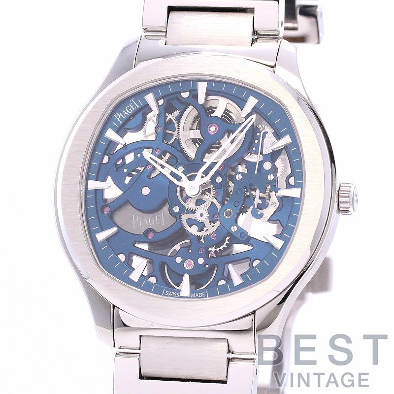 【中古】PIAGET POLO SKELETON WATCH ピアジェ ポロ スケルトン G0A45004
