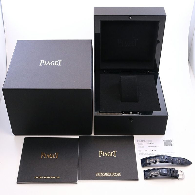 【中古】PIAGET POLO SKELETON WATCH ピアジェ ポロ スケルトン G0A45004